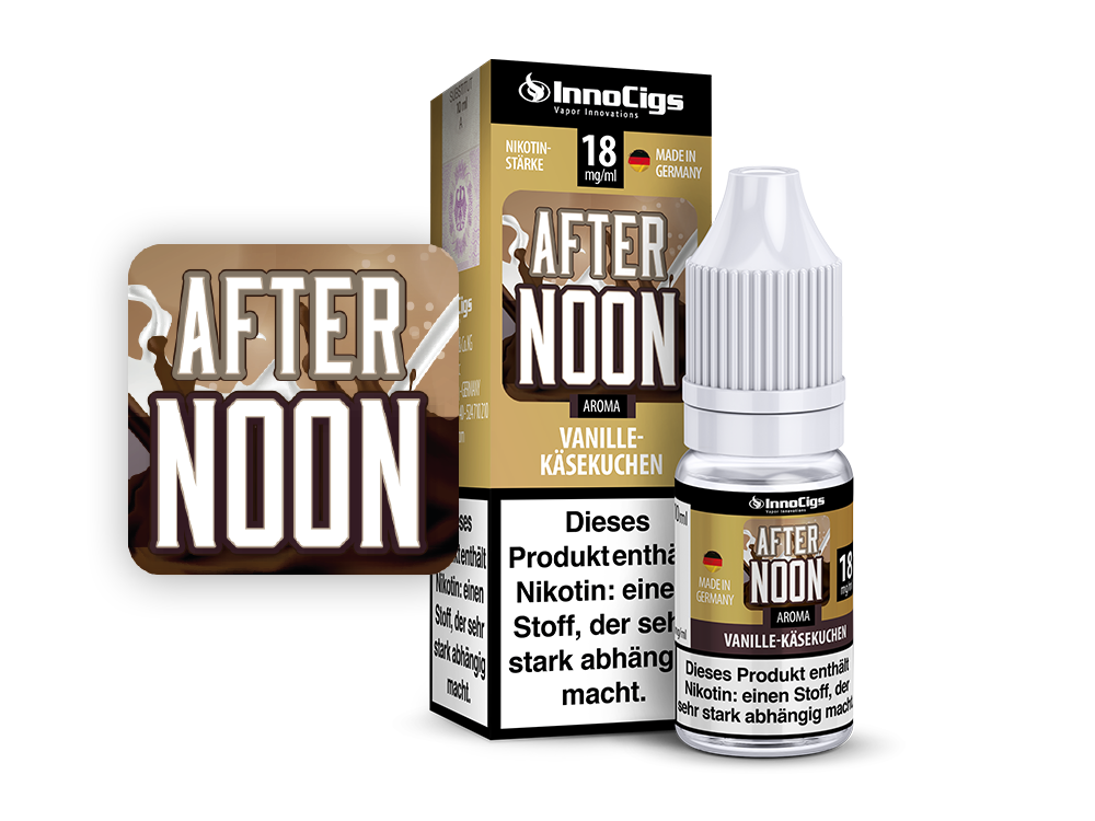 InnoCigs - Afternoon Vanille-Käsekuchen Aroma 6 mg/ml