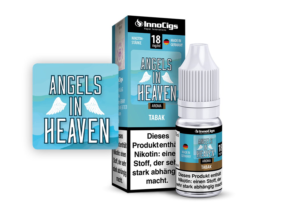 InnoCigs - Angels in Heaven Tabak Aroma 3 mg/ml 10er Packung
