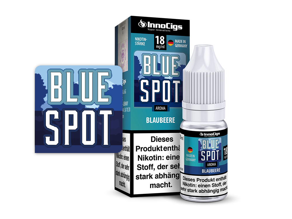 InnoCigs - Blue Spot Blaubeere Aroma 9 mg/ml