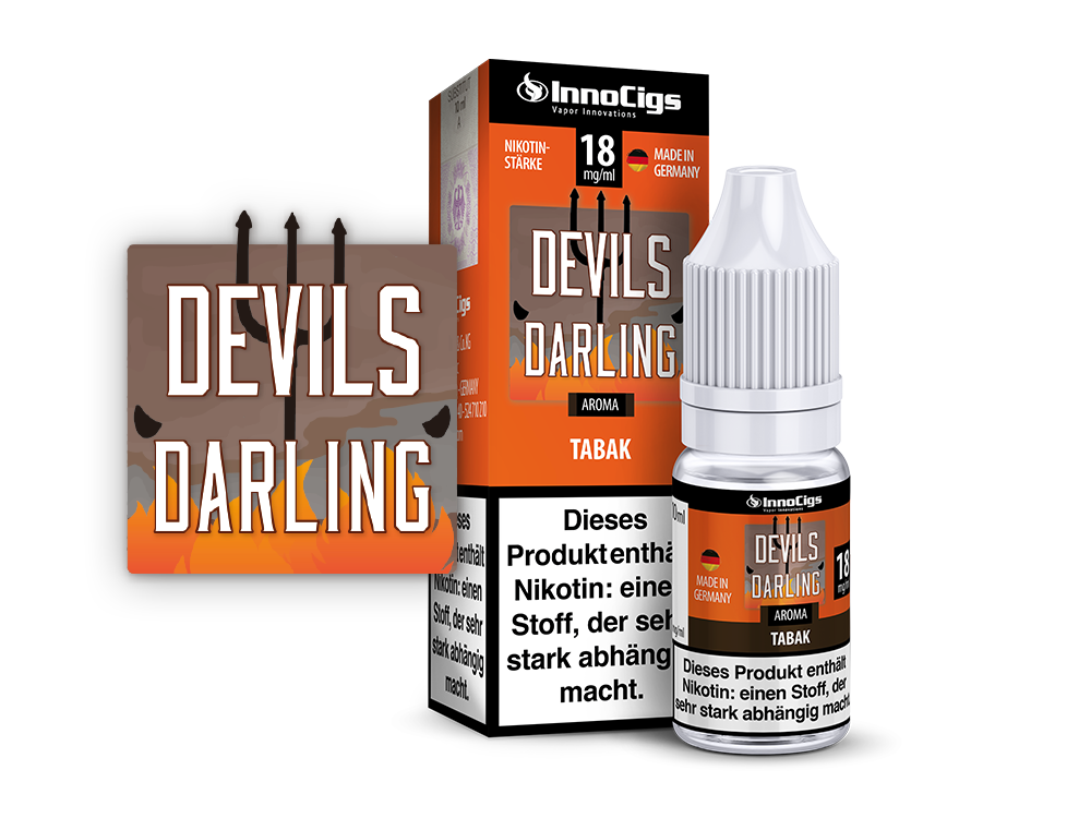 InnoCigs - Devils Darling Tabak Aroma 0 mg/ml 10er Packung