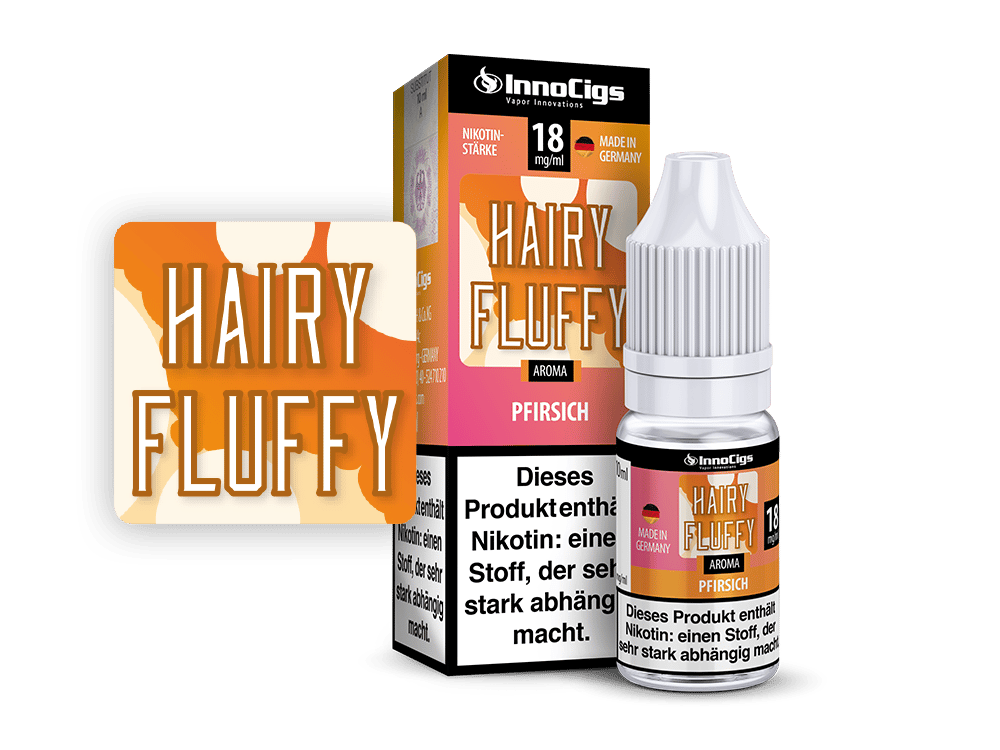 InnoCigs - Hairy Fluffy Pfirsich Aroma 3 mg/ml