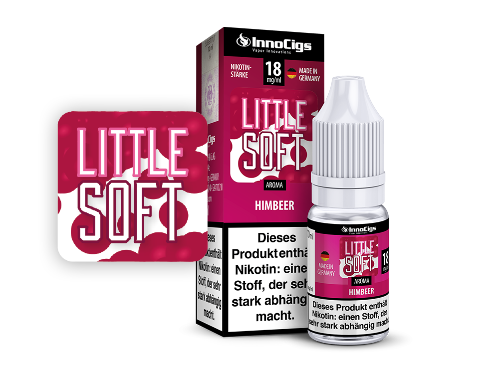InnoCigs - Little Soft Himbeer Aroma 6 mg/ml 10er Packung