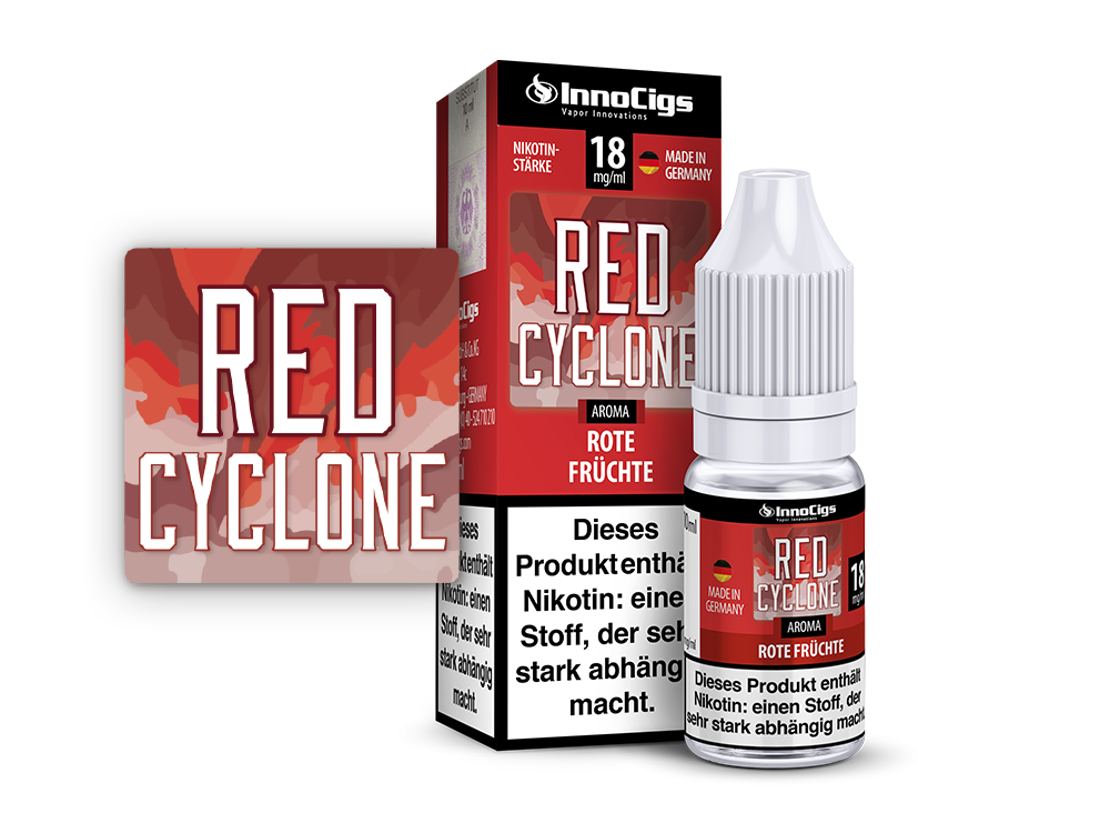 InnoCigs - Red Cyclone Rote Früchte Aroma 3 mg/ml 10er Packung