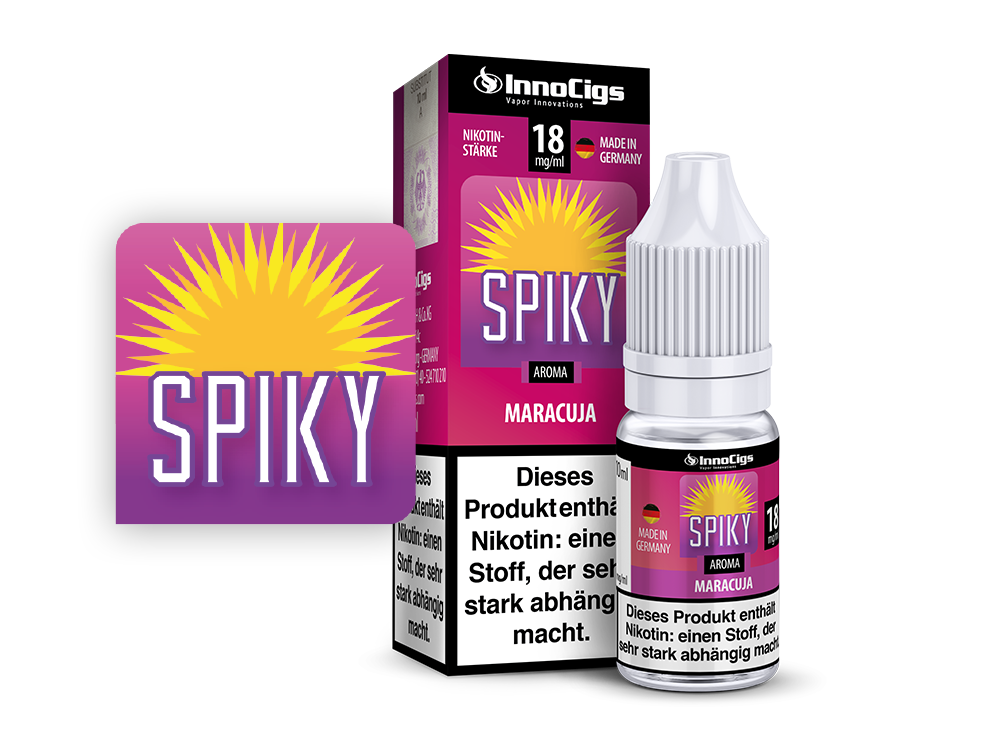 InnoCigs - Spiky Maracuja Aroma 6 mg/ml 10er Packung