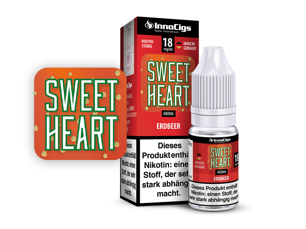 InnoCigs - Sweetheart Erdbeer Aroma 6 mg/ml