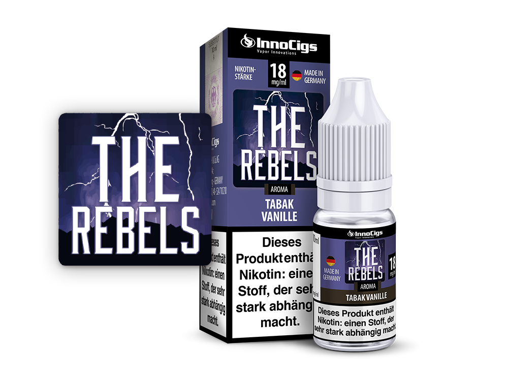 InnoCigs - The Rebels Tabak Vanille Aroma 0 mg/ml
