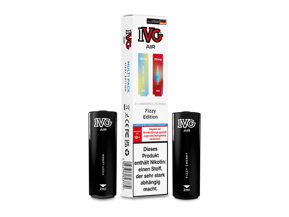IVG - AIR Pod Fizzy Edition 20 mg/ml (2 Stück pro Packung)