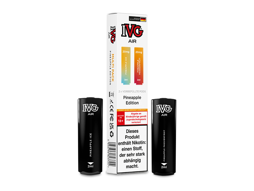 IVG - AIR Pod Pineapple Edition 20 mg/ml (2 Stück pro Packung)