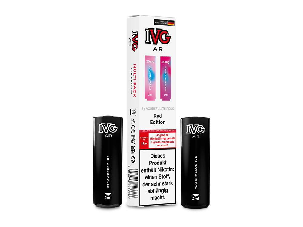 IVG - AIR Pod Red Edition 20 mg/ml (2 Stück pro Packung)