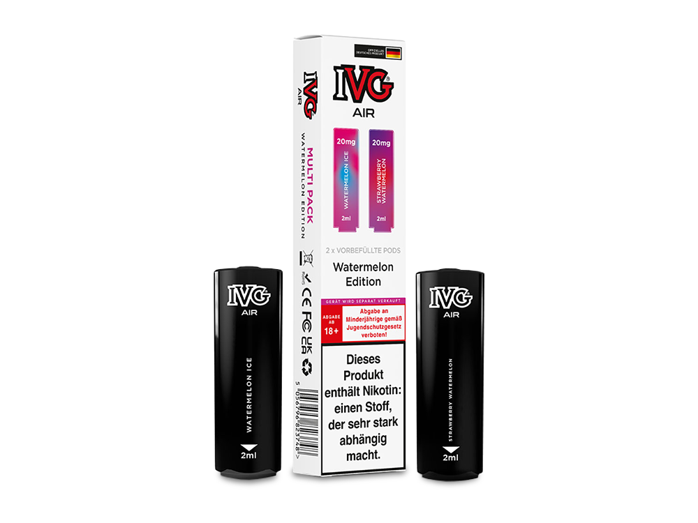 IVG - AIR Pod Watermelon Edition 20 mg/ml (2 Stück pro Packung)
