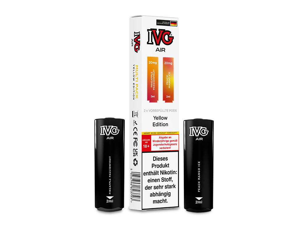 IVG - AIR Pod Yellow Edition 20 mg/ml (2 Stück pro Packung)