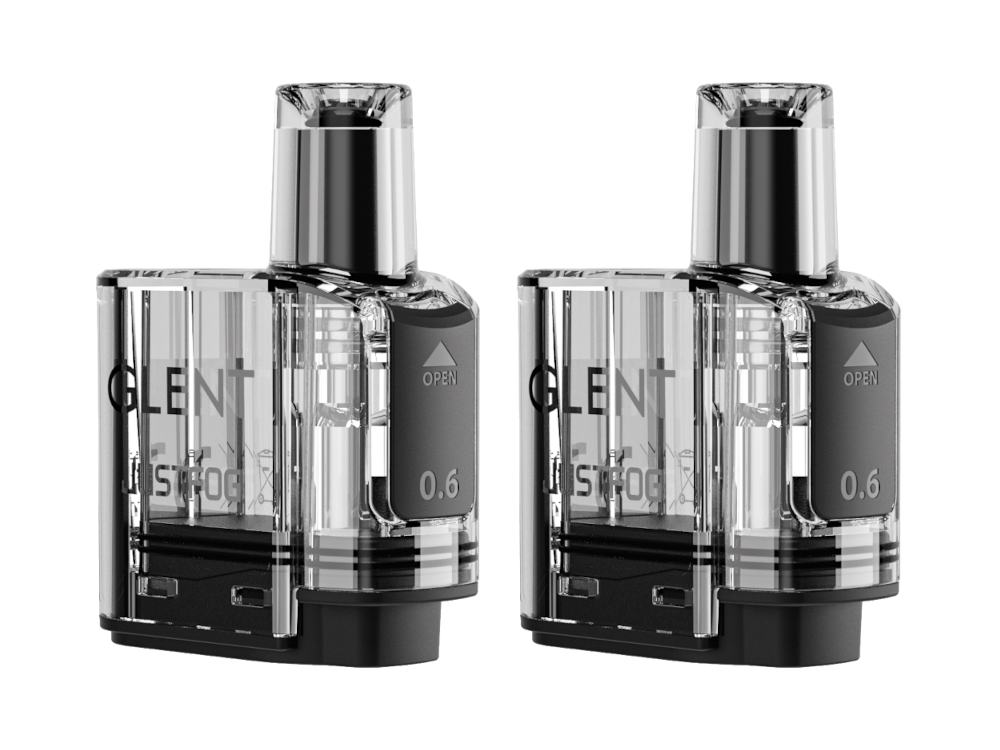 JustFog - GLENT Pod mit 0,6 Ohm Head (2 Stück pro Packung) 10er Packung