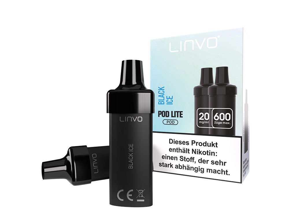 Linvo - Pod Lite Cartridge Black Ice 20 mg/ml (2 Stück pro Packung)