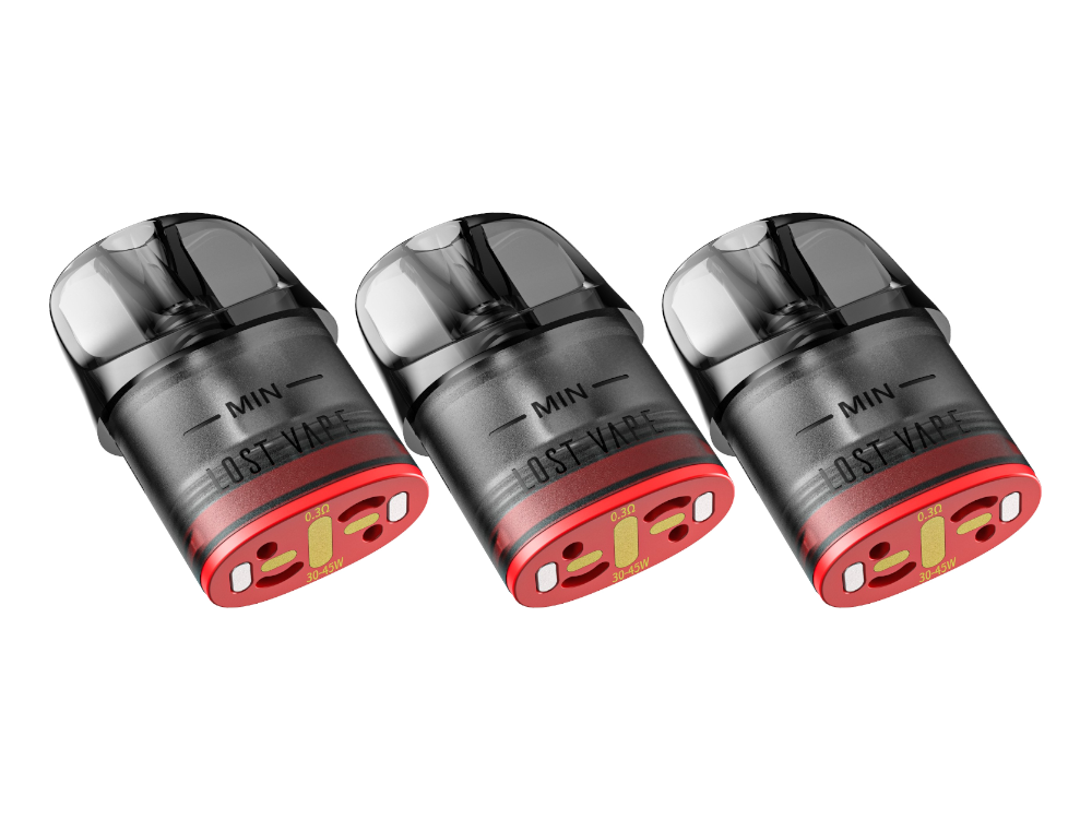 Lost Vape - E Plus Dual Mesh Pod 0,3 Ohm (3 Stück pro Packung) 10er Packung