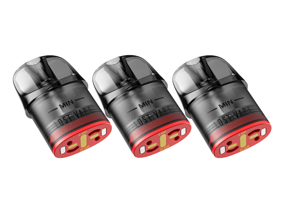Lost Vape - E Plus Dual Mesh Pod 0,45 Ohm (3 Stück pro Packung) 10er Packung