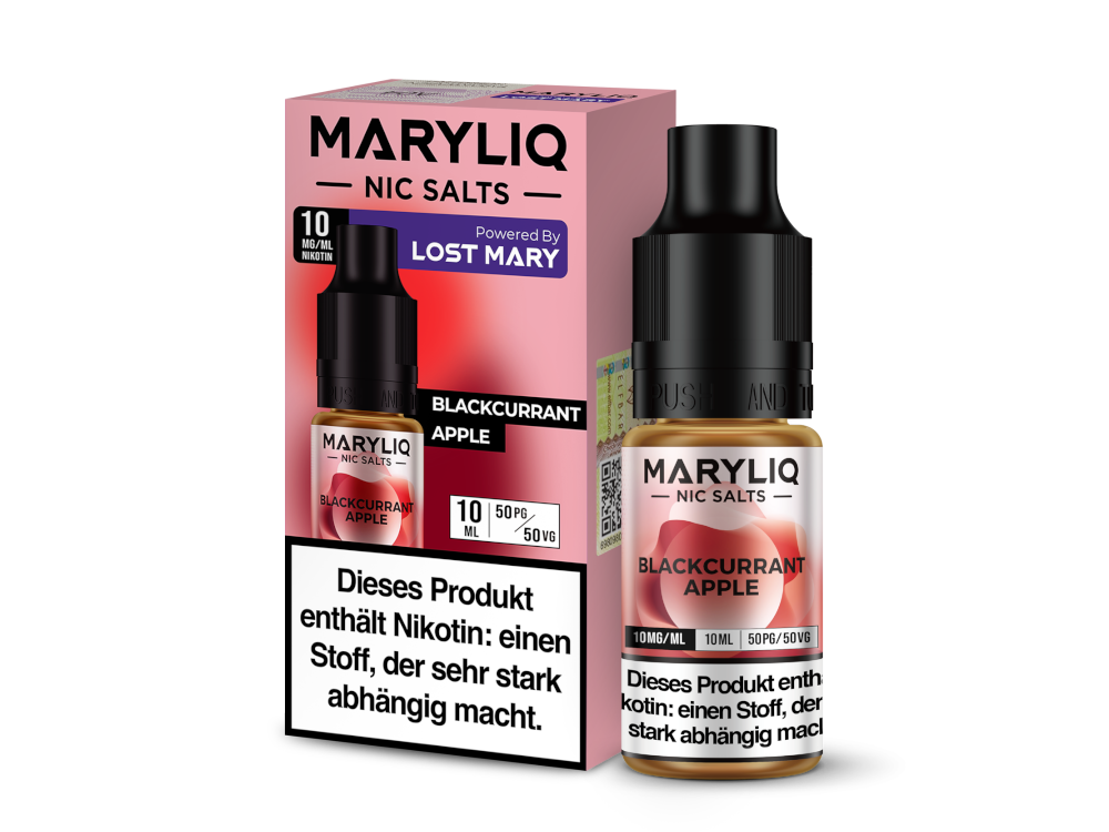 MARYLIQ - Blackcurrant Apple - Nikotinsalz Liquid 10 mg/ml