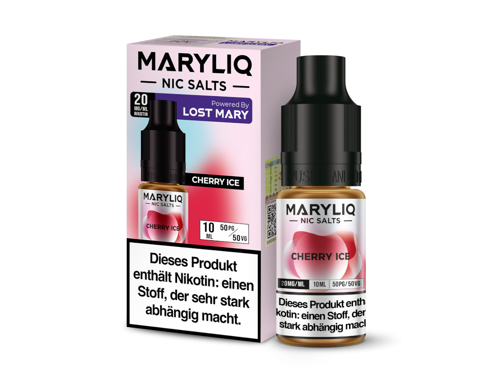 MARYLIQ - Cherry Ice - Nikotinsalz Liquid 20 mg/ml