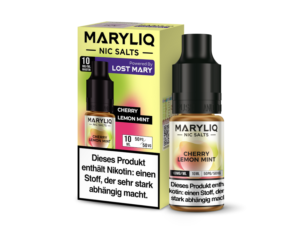 MARYLIQ - Cherry Lemon Mint - Nikotinsalz Liquid 10 mg/ml