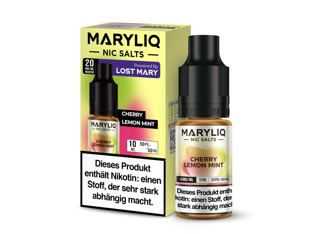MARYLIQ - Cherry Lemon Mint - Nikotinsalz Liquid 20 mg/ml
