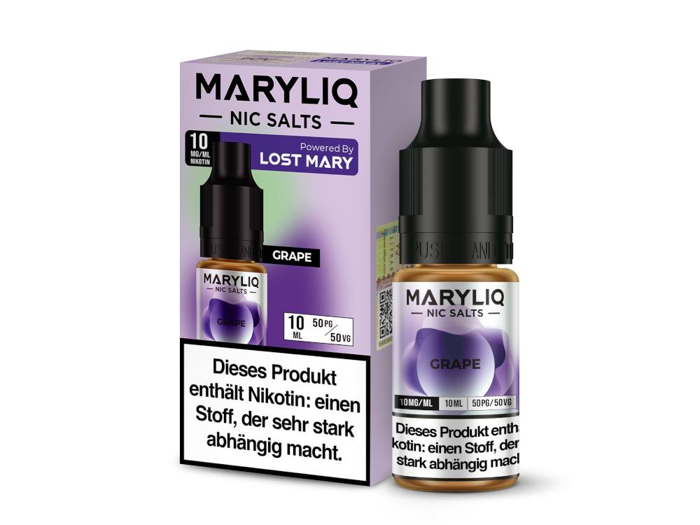 MARYLIQ - Grape - Nikotinsalz Liquid 10 mg/ml