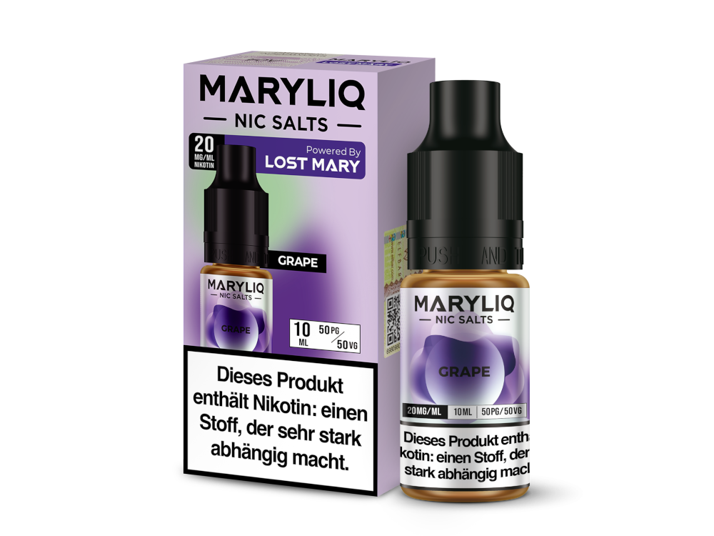MARYLIQ - Grape - Nikotinsalz Liquid 20 mg/ml