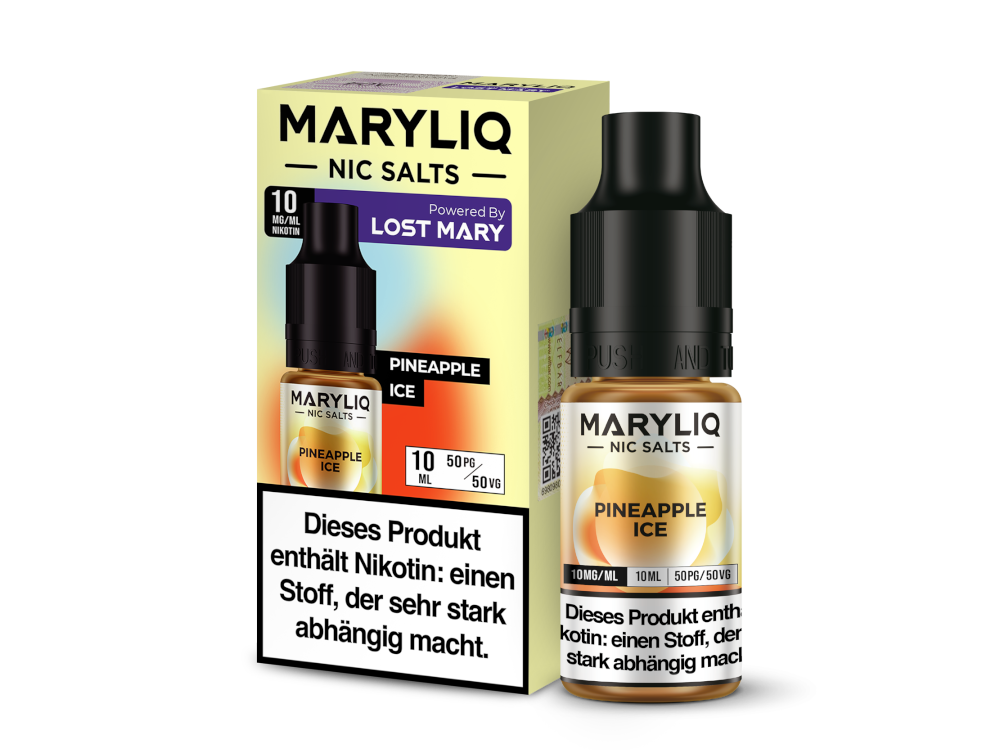 MARYLIQ - Pineapple Ice - Nikotinsalz Liquid 10 mg/ml