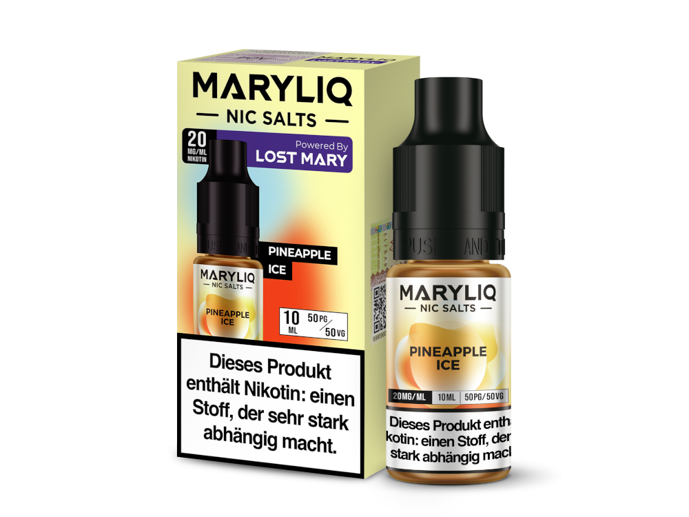 MARYLIQ - Pineapple Ice - Nikotinsalz Liquid 20 mg/ml