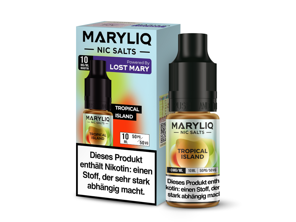 MARYLIQ - Tropical Island - Nikotinsalz Liquid 10 mg/ml