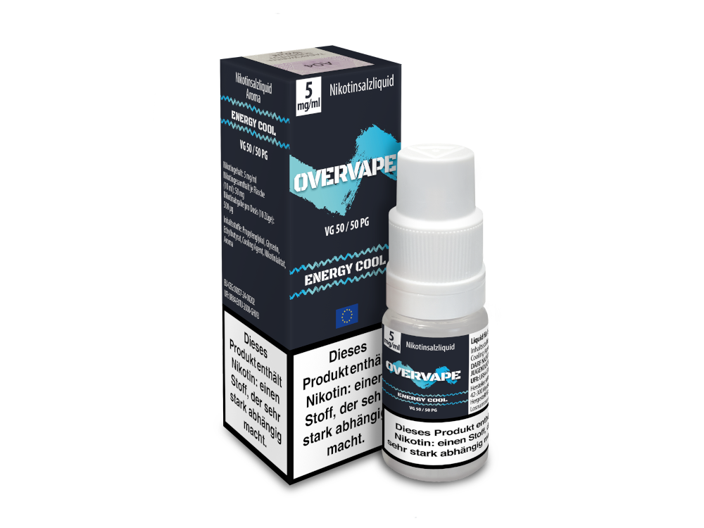 Overvape - Energy Cool - Nikotinsalz Liquid 5 mg/ml
