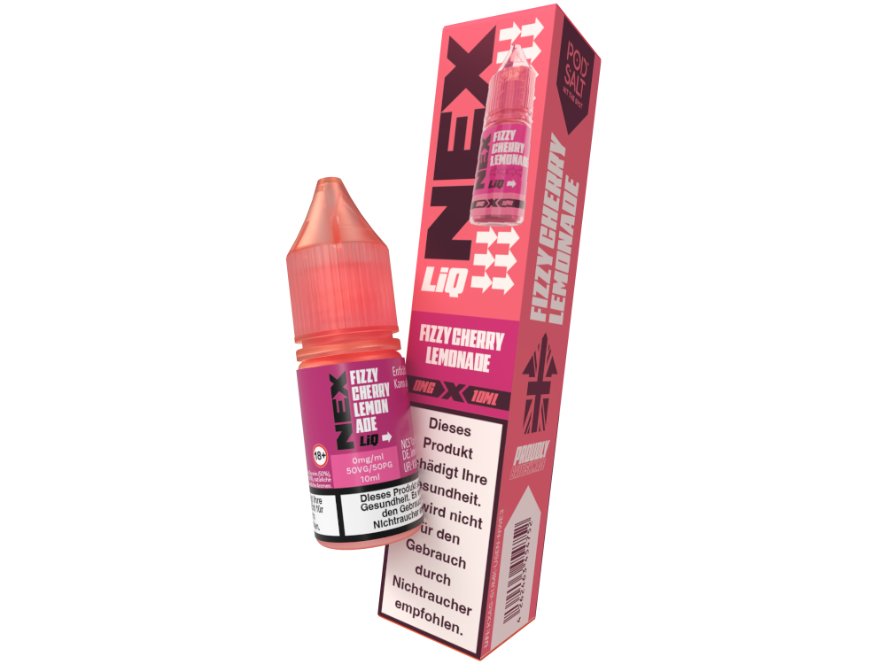 Pod Salt - NexLiq - Fizzy Cherry Lemonade Nikotinsalz Liquid 0 mg/ml