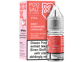 Pod Salt X - Sweet Strawberry Lemonade - Nikotinsalz Liquid 10 mg/ml 5er Packung
