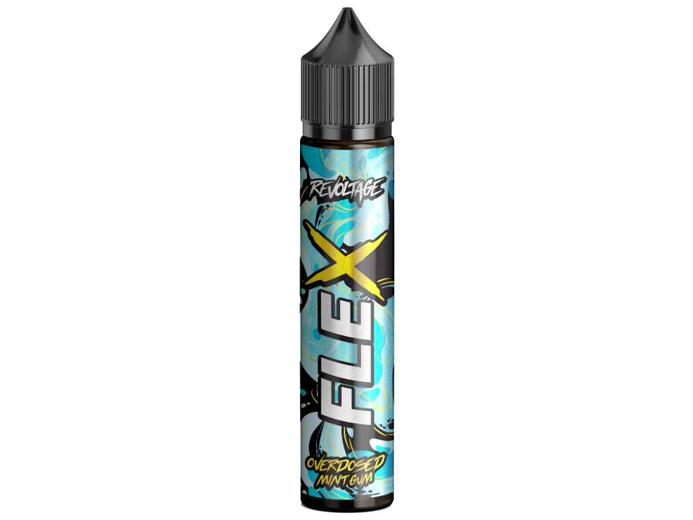 Revoltage - FLEX - Aroma Overdosed Mint Gum 10 ml 15er Packung