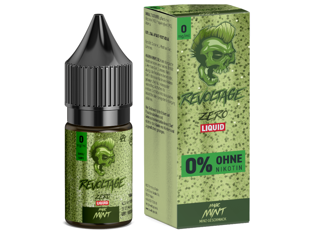Revoltage - Magic Mint - Hybrid Nikotinsalz Liquid 0 mg/ml 15er Packung