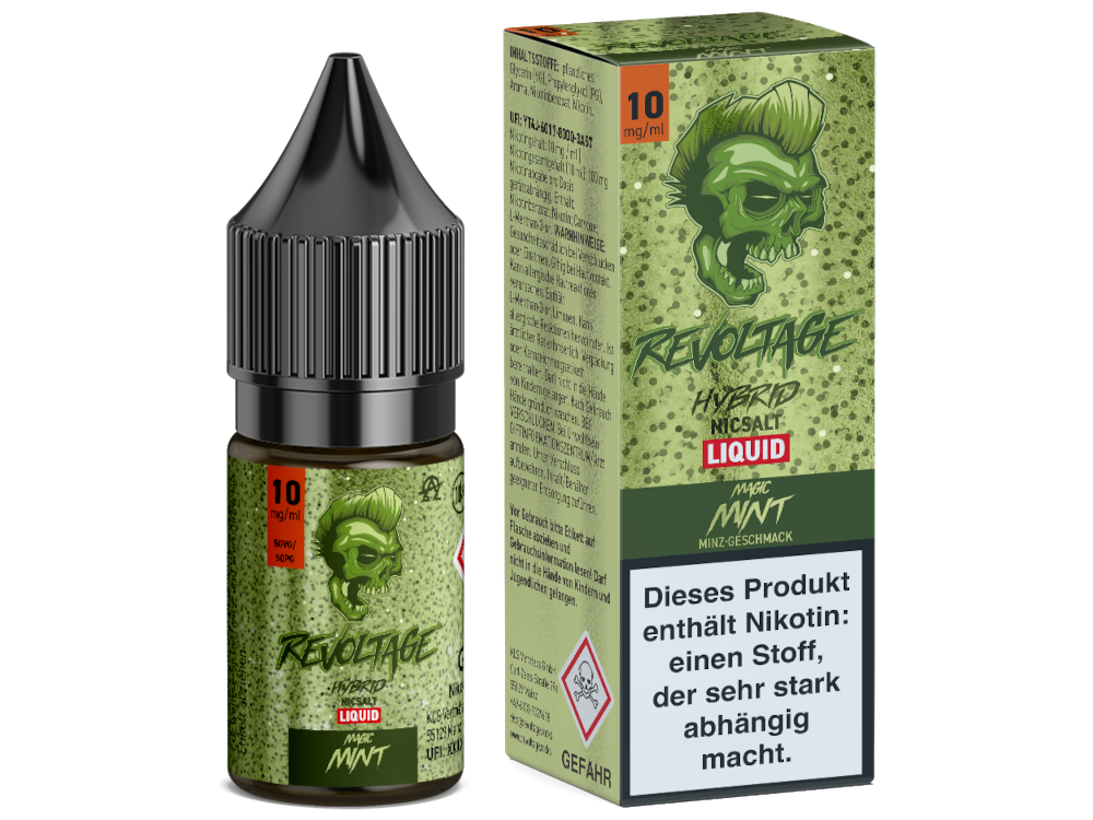 Revoltage - Magic Mint - Hybrid Nikotinsalz Liquid 10 mg/ml