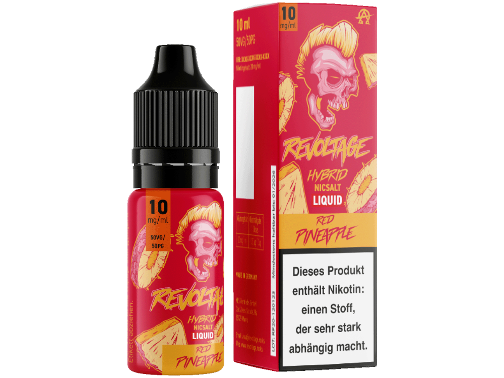 Revoltage - Red Pineapple - Hybrid Nikotinsalz Liquid 10 mg/ml