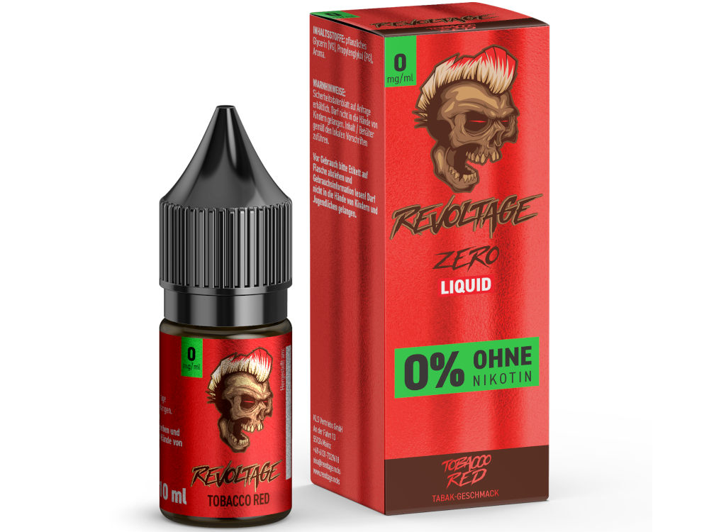 Revoltage - Tobacco Red - Hybrid Nikotinsalz Liquid 0 mg/ml