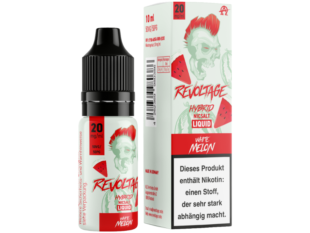 Revoltage - White Melon - Hybrid Nikotinsalz Liquid 20 mg/ml