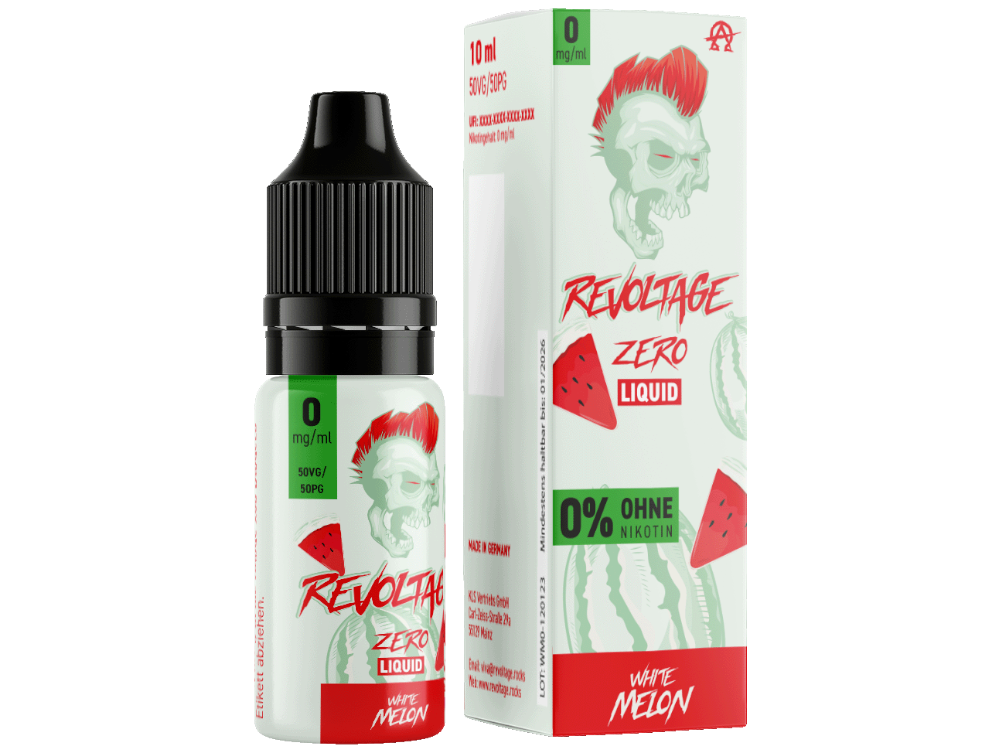 Revoltage - White Melon - Hybrid Nikotinsalz Liquid 0 mg/ml 15er Packung