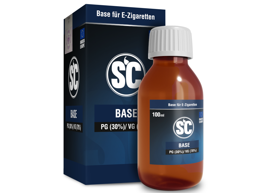 SC - 100 ml Basis 30PG/70VG 0 mg/ml 5er Packung