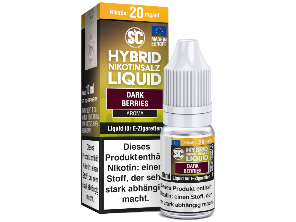 SC - Dark Berries - Hybrid Nikotinsalz Liquid 20 mg/ml 10er Packung
