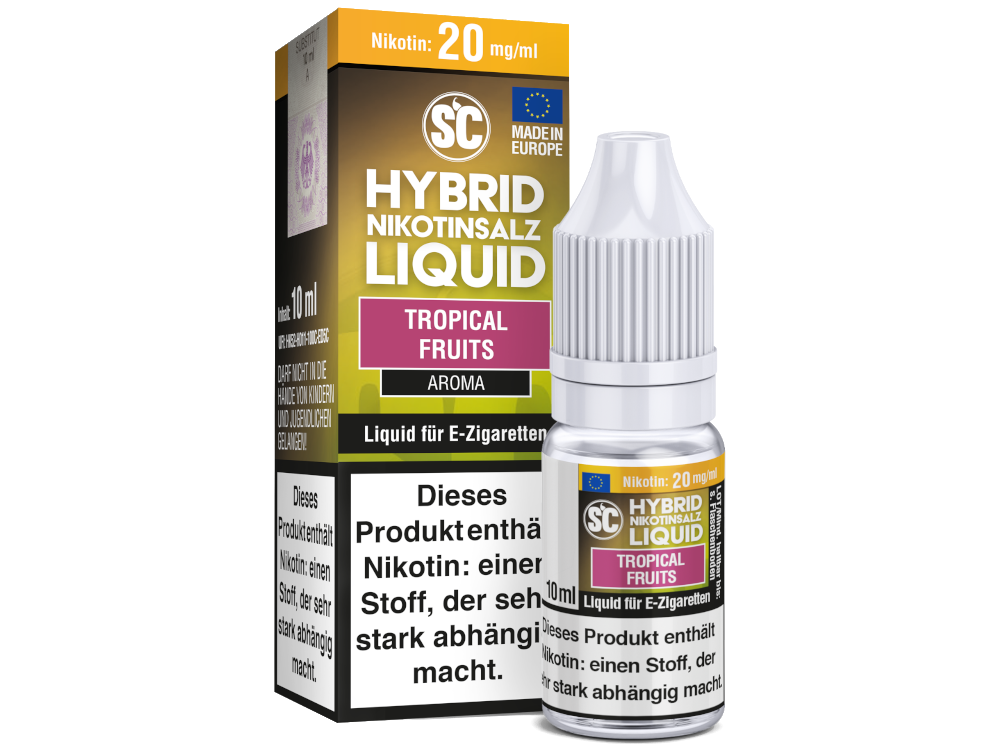 SC - Tropical Fruits - Hybrid Nikotinsalz Liquid 5 mg/ml 10er Packung