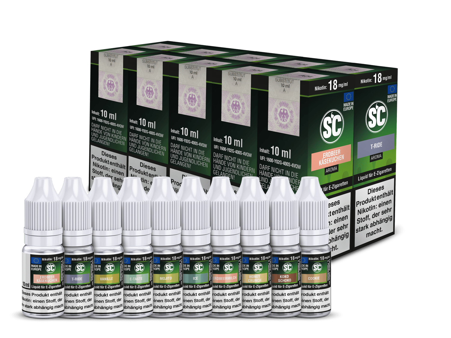 SC Liquid - Gourmet Probierbox 6 mg/ml