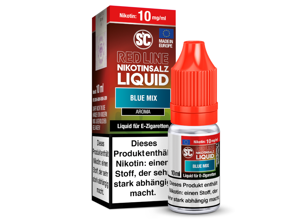 SC - Red Line - Blue Mix - Nikotinsalz Liquid 10 mg/ml