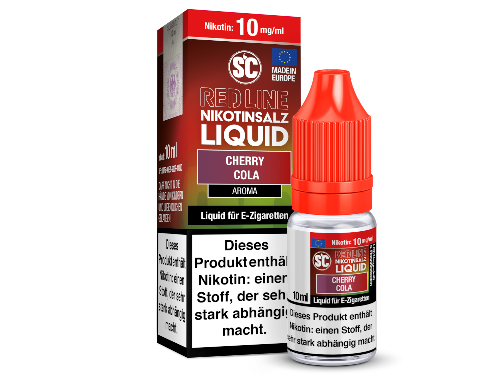 SC - Red Line - Cherry Cola - Nikotinsalz Liquid 10 mg/ml