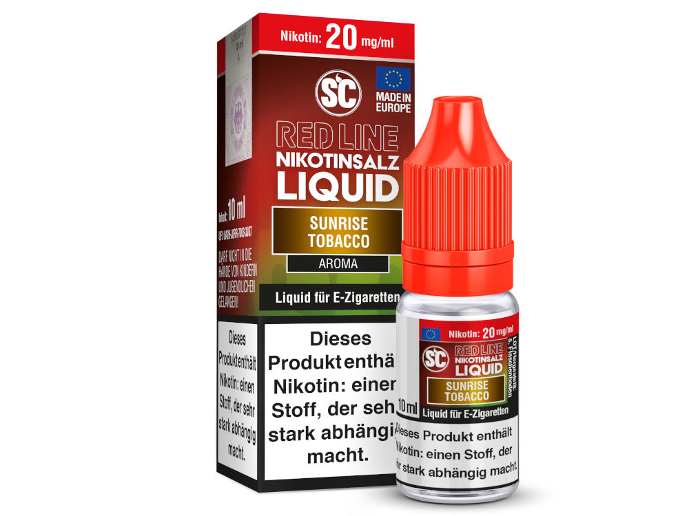 SC - Red Line - Sunrise Tobacco - Nikotinsalz Liquid 20 mg/ml