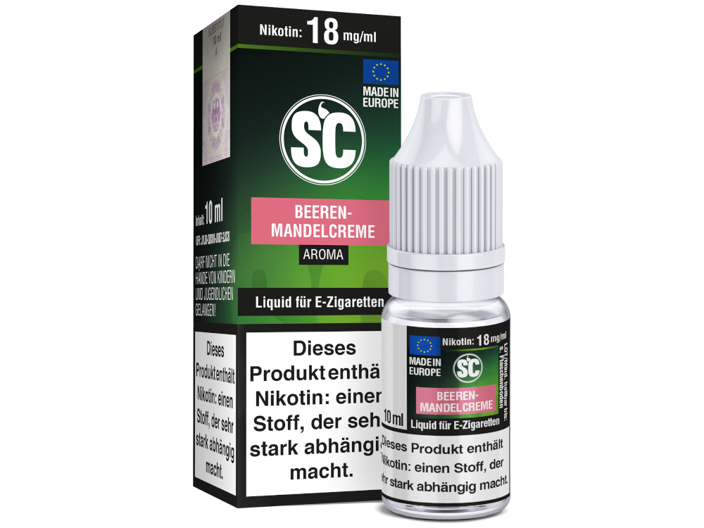 SC Liquid - Beeren-Mandelcreme 12 mg/ml 10er Packung