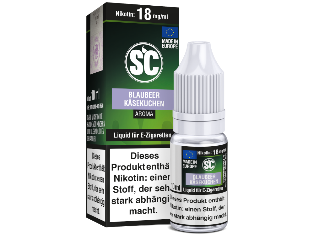 SC Liquid - Blaubeer Käsekuchen 6 mg/ml