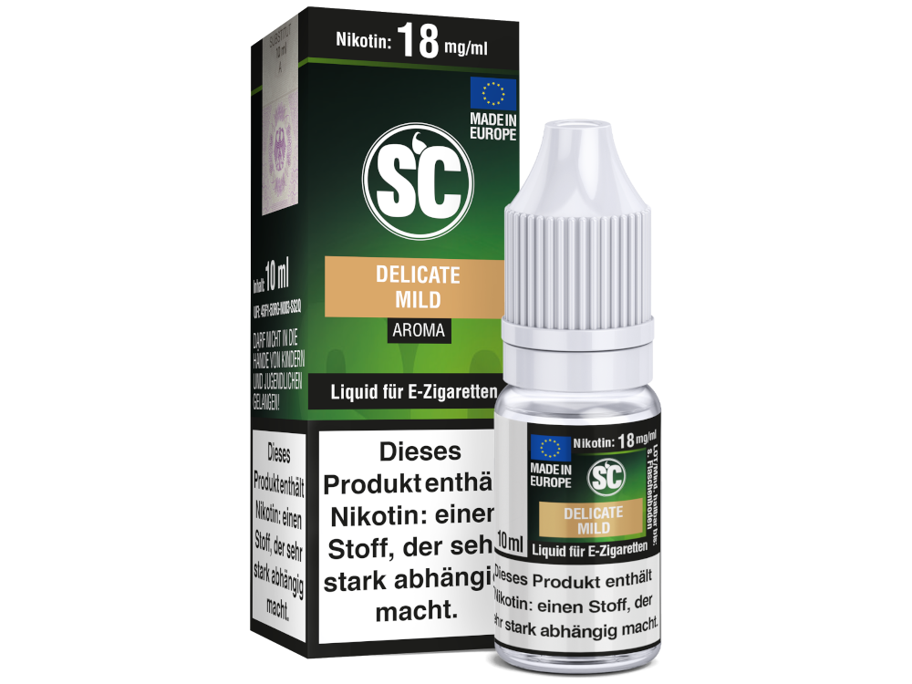 SC Liquid - Delicate Mild Tabak 3 mg/ml