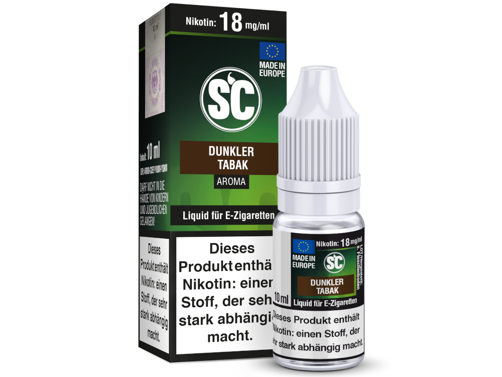 SC Liquid - Dunkler Tabak 6 mg/ml