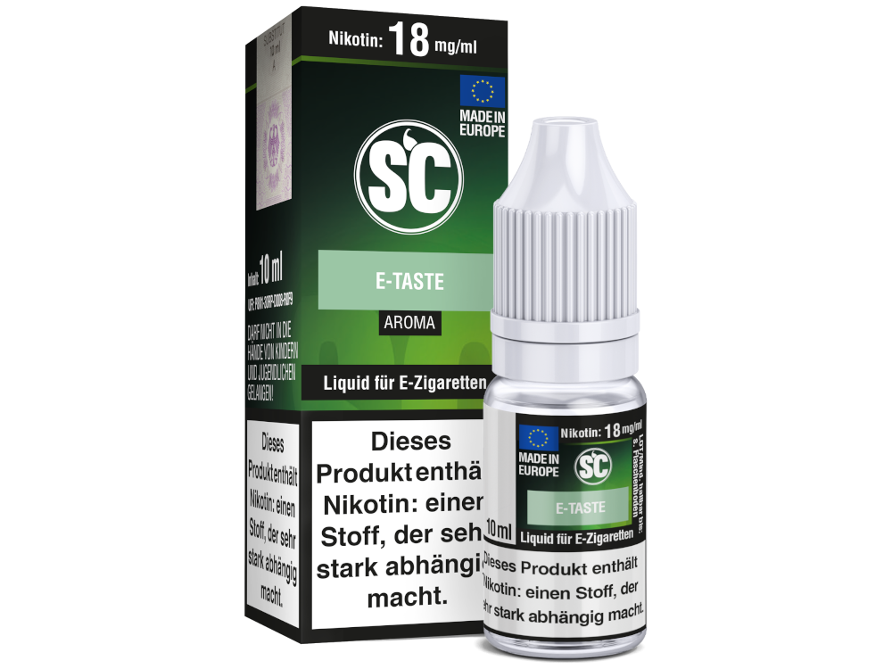 SC Liquid - E-Taste 18 mg/ml